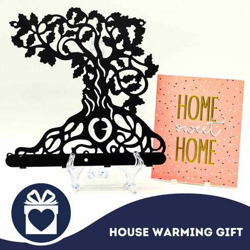 Tree of Life Wall Hook Door Hanger Coat Towel Holder Housewarming Gift  Hallway Cloakroom Porch Mounted Plaque Home Decor Metal